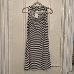 Black & White Striped Dress